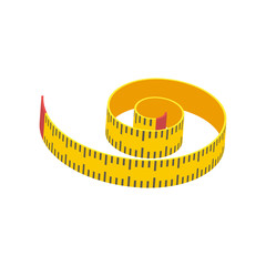 Wall Mural - Measuring tape icon