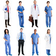 © Minerva Studio - Medical workers full length portraits