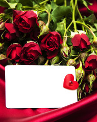 Sticker - Red roses