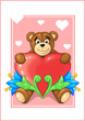 Bear with heart