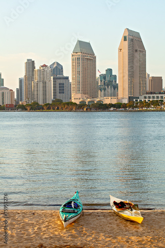 Tapeta ścienna Miasto San Diego w Kalifornii, USA