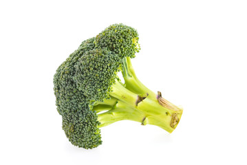 Wall Mural - Broccoli isolated on white background