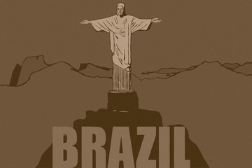 Wall Mural - Brazil vintage