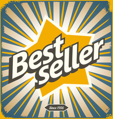 Poster - Bestseller retro tin sign design