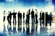 © Rawpixel.com - Business People Silhouette Working Cityscape Teamwork Concept