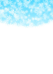 Wall Mural - winter background