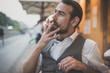 © Eugenio Marongiu - handsome big moustache hipster man