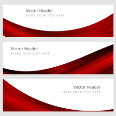 Poster - Set  abstract vector background