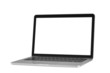 © 1jaimages - Laptop computer in monotone  isolated on white