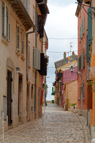 Naklejka na szybę Mediterranean street