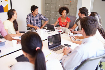 Wall Mural - Designers Meeting To Discuss New Ideas