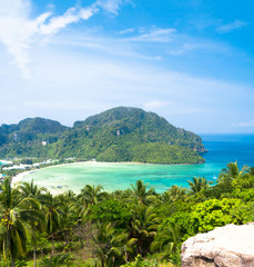 Canvas Print - Azure Bay Palm Island