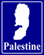 © Mayboro - silhouette map of Palestine