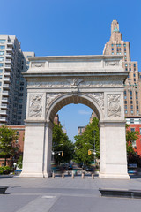 Poster - Manhattan Washington Square Park Arch NYC US