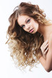 © BestForYou - Portrait of beautiful young smiling girl. Health and Beauty.