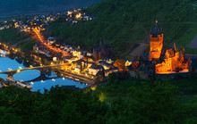 Mosel River And Cochem Imperial Castle