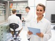 © WavebreakMediaMicro - Junior pharmacist using tablet pc