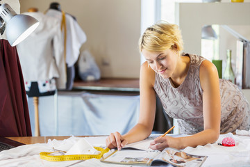 Wall Mural - At tailors studio