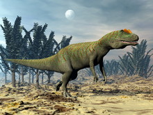Allosaurus Dinosaur - 3D Render