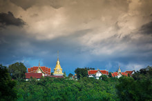 Wat Phathat Doisaket Temple, Chiang Mai, Thailand.