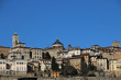 Panorama of old Bergamo, Italy.