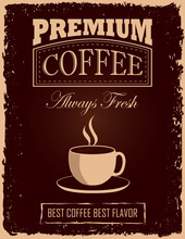 Vintage Coffee Poster