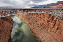Navajo Bridge Over Colorado River, Southwest USA
