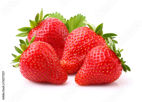 Naklejka dekoracyjna Ripe strawberry