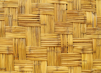 Sticker - bamboo wood texture wall