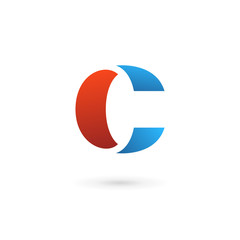 Letter C logo icon design template elements