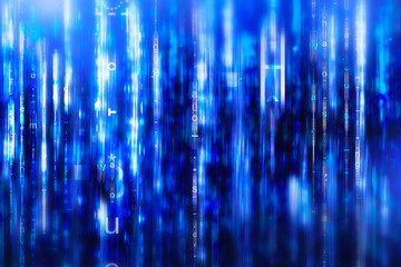 Wall Mural - abstract matrix background