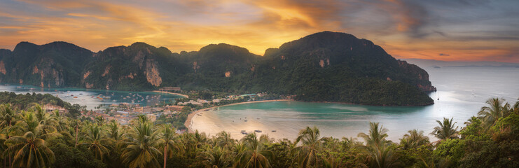 Wall Mural - travel vacation background