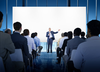 Wall Mural - Business People Seminar Conference Meeting Office Concept