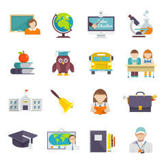 Sticker - School Icon Flat