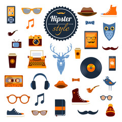 Sticker - Hipster Elements Set