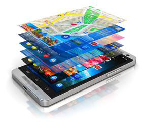 Mobile applications concept