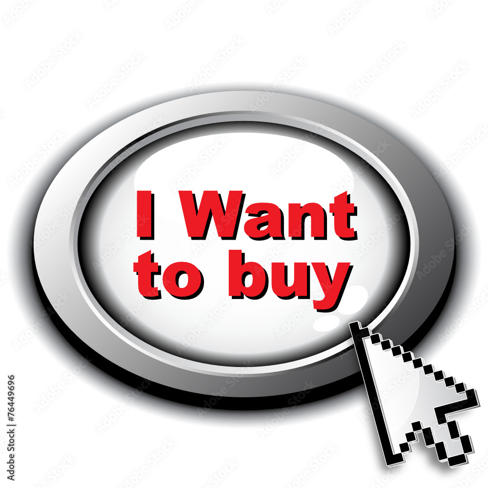 I WANT TO BUY ICON Stock Vector | Adobe Stock