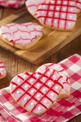 Sticker - Homemade Pink Valentine's Day Cookies