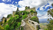 scenic Italy series - San Marino, view with castle