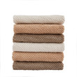 Stack of towels. Isolated