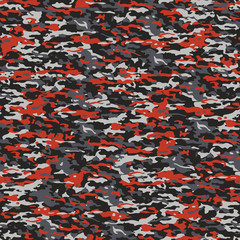 Gray and red camouflage