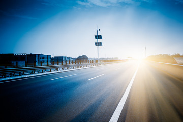 Wall Mural - empty road