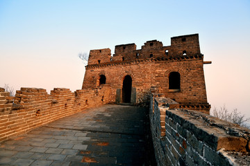 Sticker - Great Wall sunset