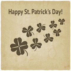 Canvas Print - St. Patricks Day card