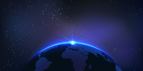 Wall Mural - vector globe