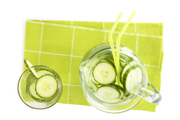 Canvas Print - Cucumber lemonade.