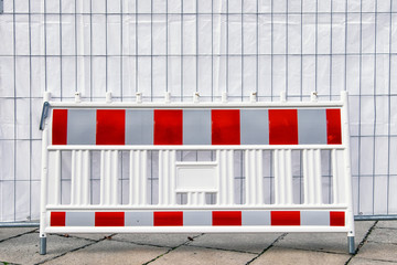 Canvas Print - security barrier