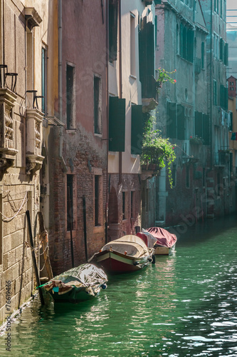 View of a canal in Venice
