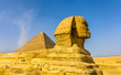 The Great Sphinx and the Great Pyramid of Giza