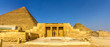 The entrance of the mastaba of Seshemnufer IV in Giza - Egypt